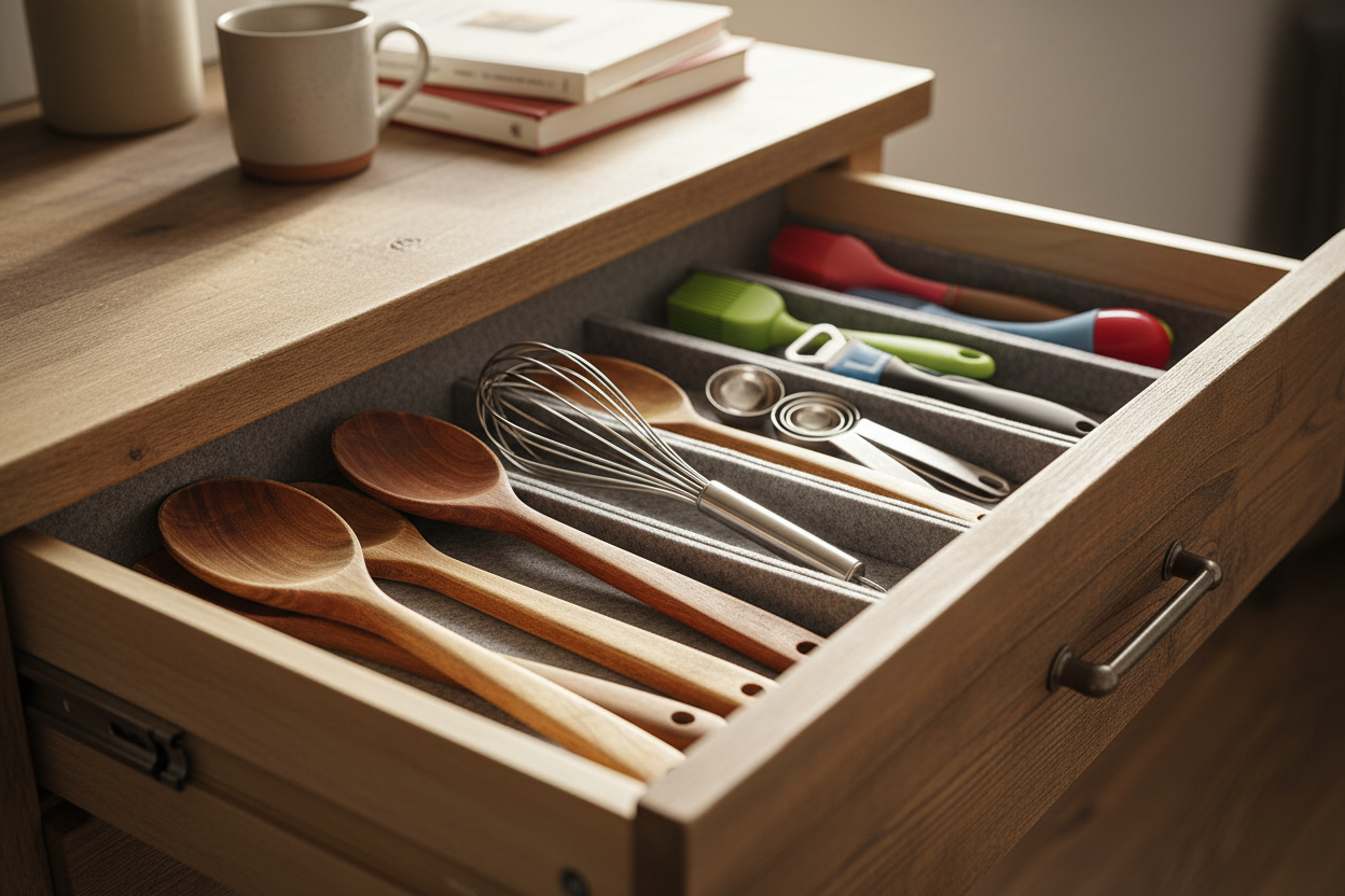 the kitchen drawer